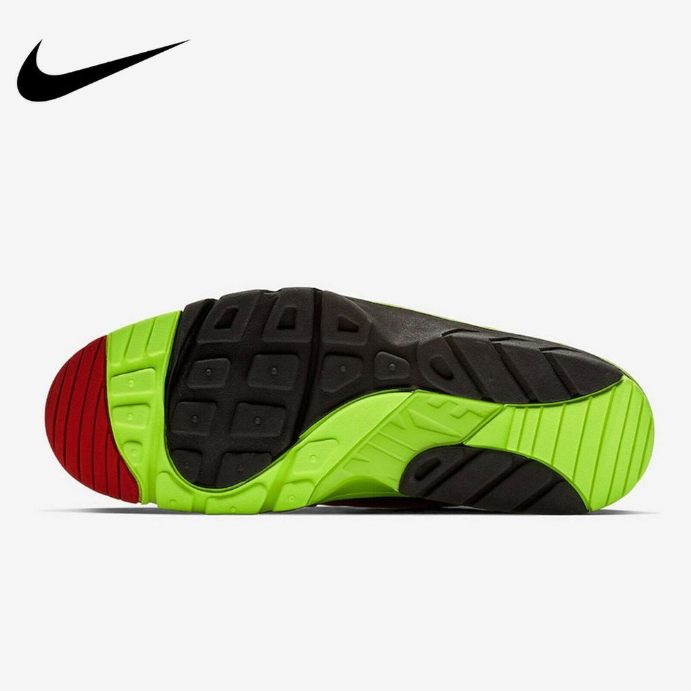 Nike Air Trainer Hurache Black Red Volt Strap - Picture 7 of 8